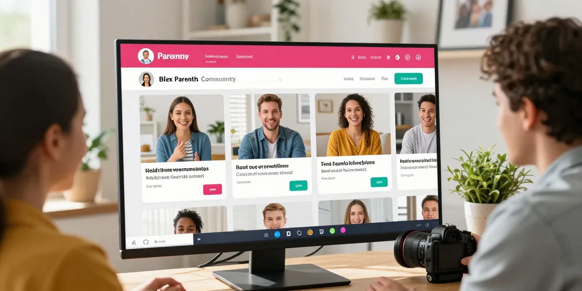 Rokok88 online parenting forum where diverse parents share tips and experiences in a warm and inviting setting
